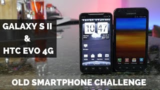 Using the Galaxy S II & HTC EVO 4G II Old Smartphone Challenge! screenshot 5