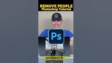 Remove distracting people photo ⁨@Photoshop  #photoshop #summeronshorts #communityxadobe #tutorial