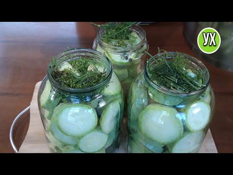 Кабачки как ОГУРЦЫ ! Добавляю зимой в салат вместо огурцов .