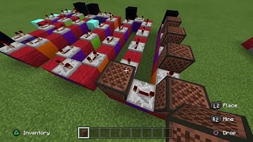 How To Make Death By Glamour In Minecraft... Easy Note Block Tutorial