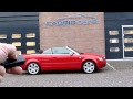 Audi A4 cabrio afstandsbediening cabriokap / openen / sluiten op afstand / Cabrio Care