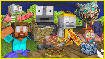 [ Lớp Học Quái Vật ] QUAY VỀ QUÁ KHỨ VÀ SỰ XUẤT HIỆN CỦA "QUỶ MÈO" | Minecraft Animation