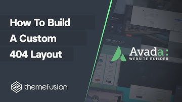 How To Build A Custom 404 Layout