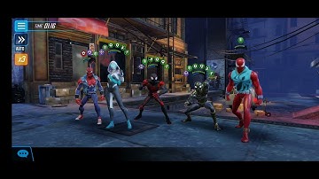 MSF Doom Raid 3.1 Bio node 2 and Boss node using WW to one shot   |   Marvel Strike Force