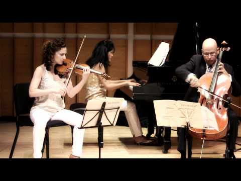 Chroma Piano Trio - Brahms Trio No. 3 Op. 101, C Minor: I Allegro energico