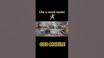 Call of Duty Mobile Best of Sword  Skills