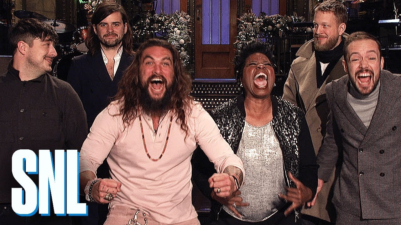 Jason Momoa Is Roaring with Excitement - SNL