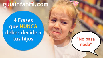 ¿Qué palabras no deben decir los niños?