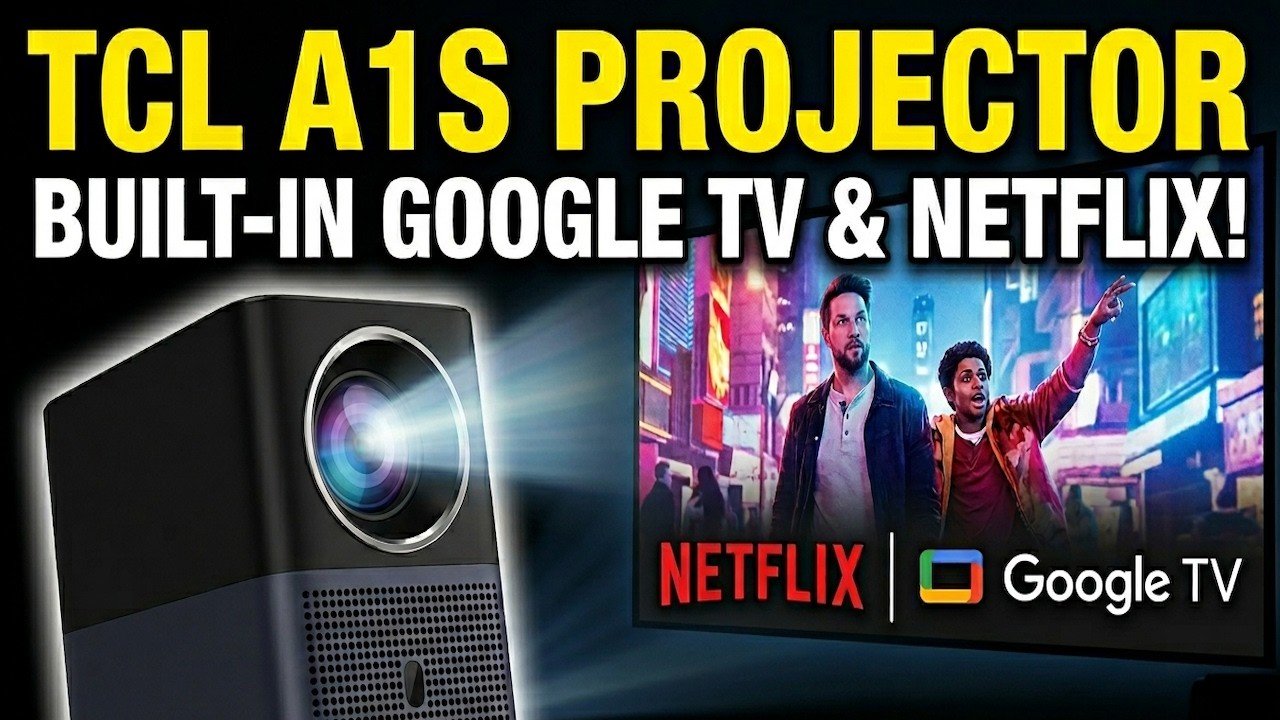 This is the BEST projector I have ever used - TCL A1s Projector