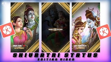 Shivratri Status Video Editing 2021 || Shivratri Par New Status Kaise Bnaye