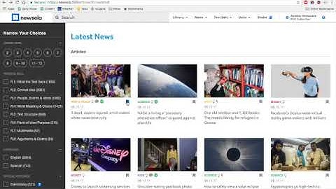 Newsela Tutorial Part 1 - Finding Articles