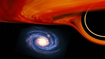 TON 618 Black Hole vs The Milky Galaxy 3D Size Comparison | 3d Animation Comparison Real Scale