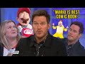 Chris Pratt’s Mario Movie Talk Show Cringe