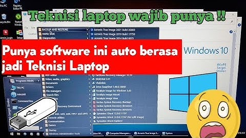 Membuat Bootable Flashdisk WinPE Sergei Strecle 8 & 10 | Menggunakan Rufus