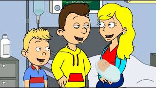 Caillou And Sally Have A Baby Daughter