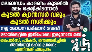 ടോയ്‌ലെറ്റിൽ ഇങ്ങനെ ഇരുന്നാൽ എത്ര വലിയ മലബന്ധവും മാറും | constipation malayalam remedies