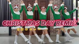 Christmas Day Remix Line Dance || Demo by Enik, Kit Kit, Linda, A Chen, Miko