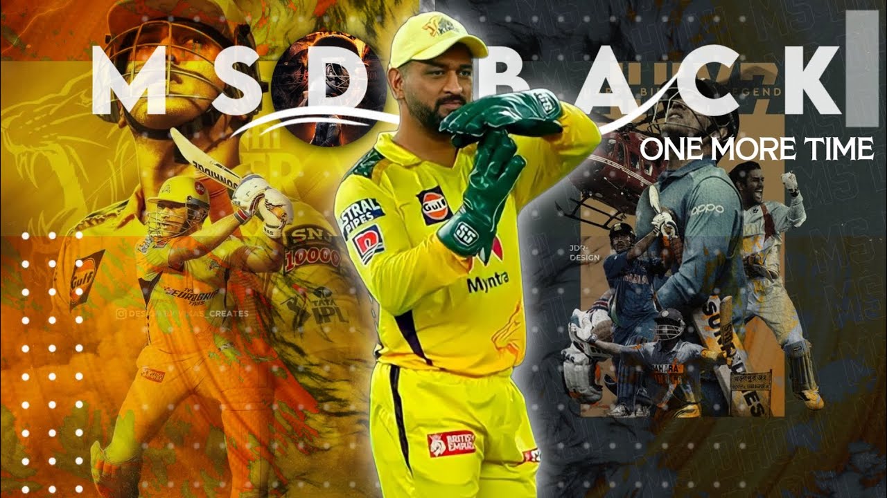 MSDhoni tamil efx status come back one more time  dhoni  csk  ipl 2024