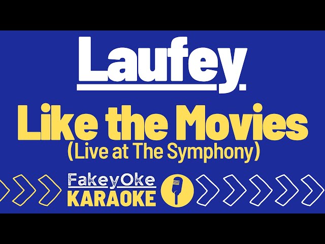 Laufey - Like the Movies (Live at The Symphony) [Karaoke] class=