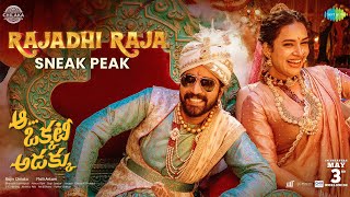 Rajadhi Raja - Song Sneak Peak | Aa Okkati Adakku | Allari Naresh | Faria Abdullah | Gopi Sundar Image