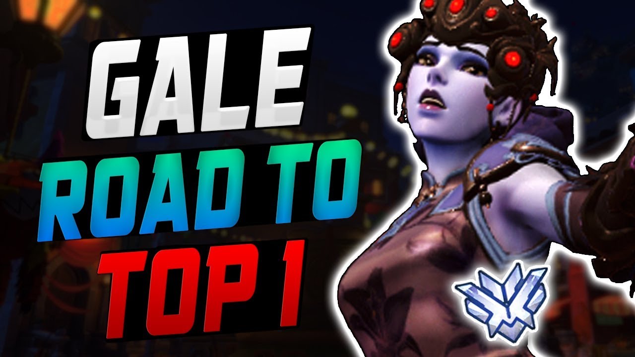 GALE DOMINATING COMPETITIVE PLAY AS WIDOW! [ OVERWATCH SEASON 9 TOP 500 ]