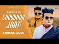 Choudhar jaat ki lyrical  raju punjabi  haryanvi dj songs