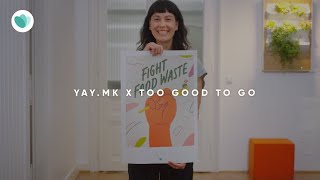 Fight Food Waste with yay.mk | Posters against Food Waste screenshot 1