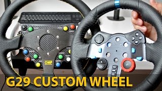 How to install any aftermarket steering wheel the g29. this custom
installation is designed have zero minimal modifications original
un...