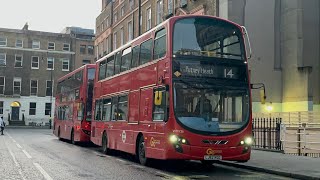 FRV. Go Ahead London Route 14. Russell Square - Putney Heath. Wright Gemini 2 B5LH WHV36 (LJ62 KGG)