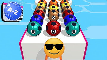 A-Z Run ​- All Levels Gameplay Android,ios (Levels 167-170)