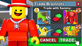 Steal a Brainrot, But You Can TRADE With Sammy