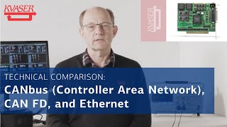 Technical Comparison:  CANbus (Controller Area Network), CAN FD, and Ethernet
