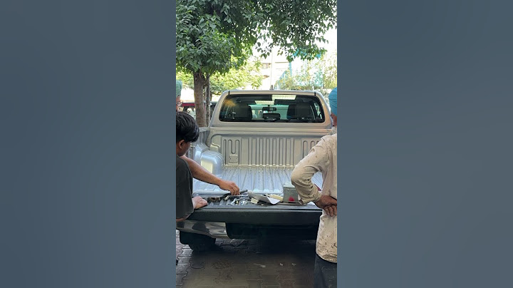Hamer Bar and manual roller shutter for hilux! #toyota#hilux#india#toyotafortuner#music