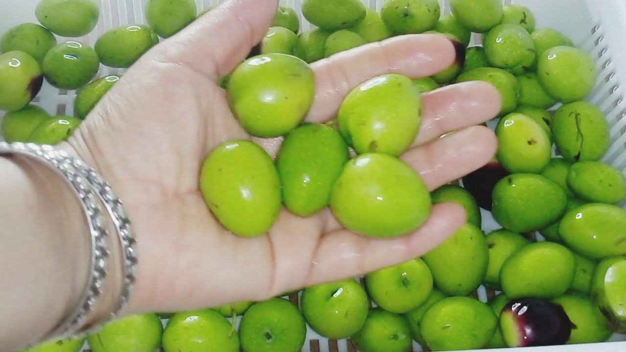 كيفية تخليل الزيتون🤩بمادة التصبير🤔و يستهلك في اقل من أسبوع😲🤫