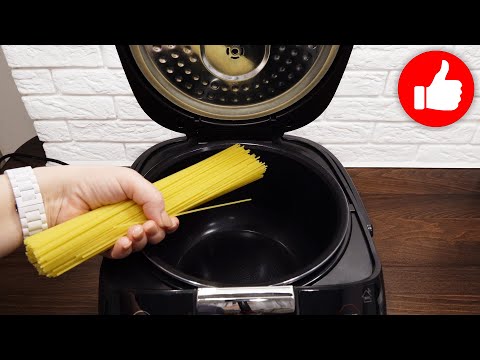 Это один из Лучших Вкусных рецептов приготовления спагетти в мультиварке. Почти как паста карбонара!