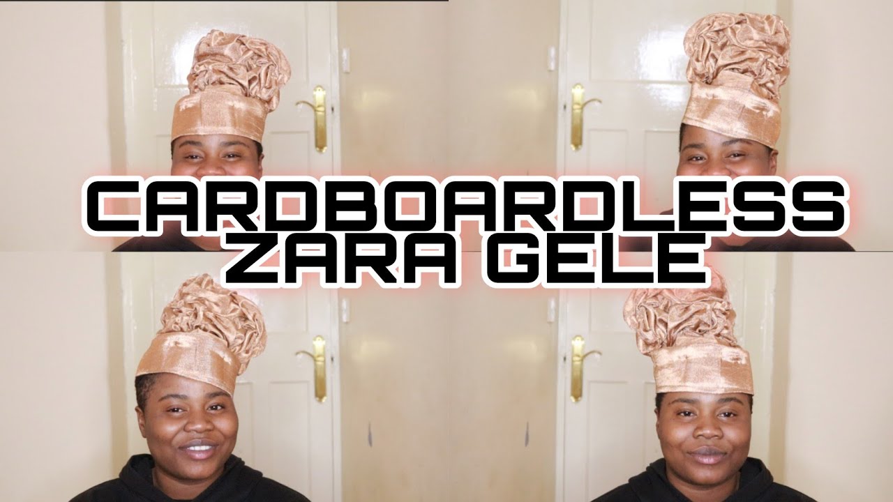 Download Learn How to tie 2022 ZARA GELE - Cup Gele without the Hard cardboard//latest GELE TREND