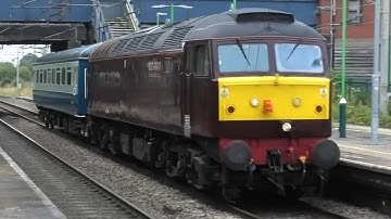 Fantastic Action At Acton Bridge Fast Trains / Freight Trains Mail Trains Light Locos 28/08/24 WCML