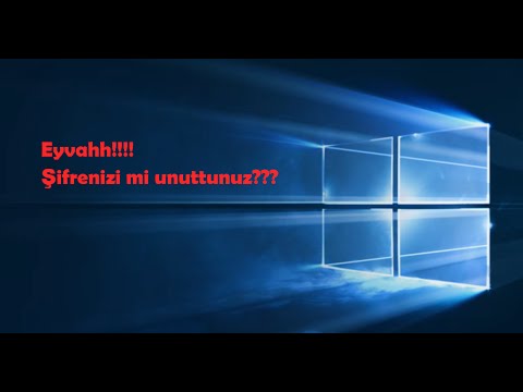 Windows 10 Kullanıcı Şifresini Resetleme