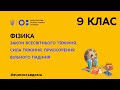 9 клас. Фізика. Закон всесвітнього тяжіння. Сила тяжіння. Прискорення вільного падіння (Тиж.1:ВТ)