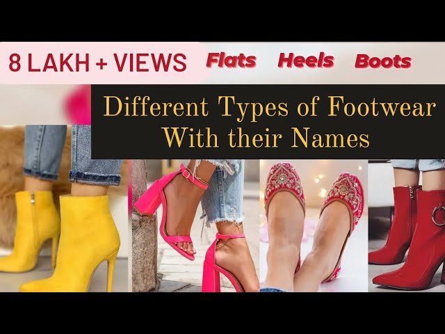 20 Different Types of Heels + explanations and examples:  http://picvpic.com/fashion101/2016/20-different-types-… | Fashion  vocabulary, Types of heels, Fashion terms