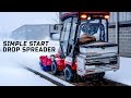 The Most Precise &amp; Efficent Sidewalk Drop Spreader – Ventrac SA250 – Simple Start