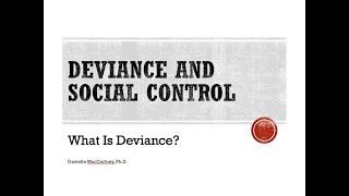 What Is Deviance