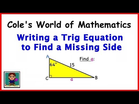 Video: How To Write The Equations For The Sides Of A Triangle