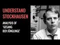 Karlheinz Stockhausen's Gesang der Jünglinge: Analysis