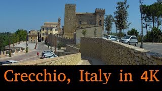 4K Walking Tour of Crecchio Italy - Explore Crecchio, Abruzzo, Italy