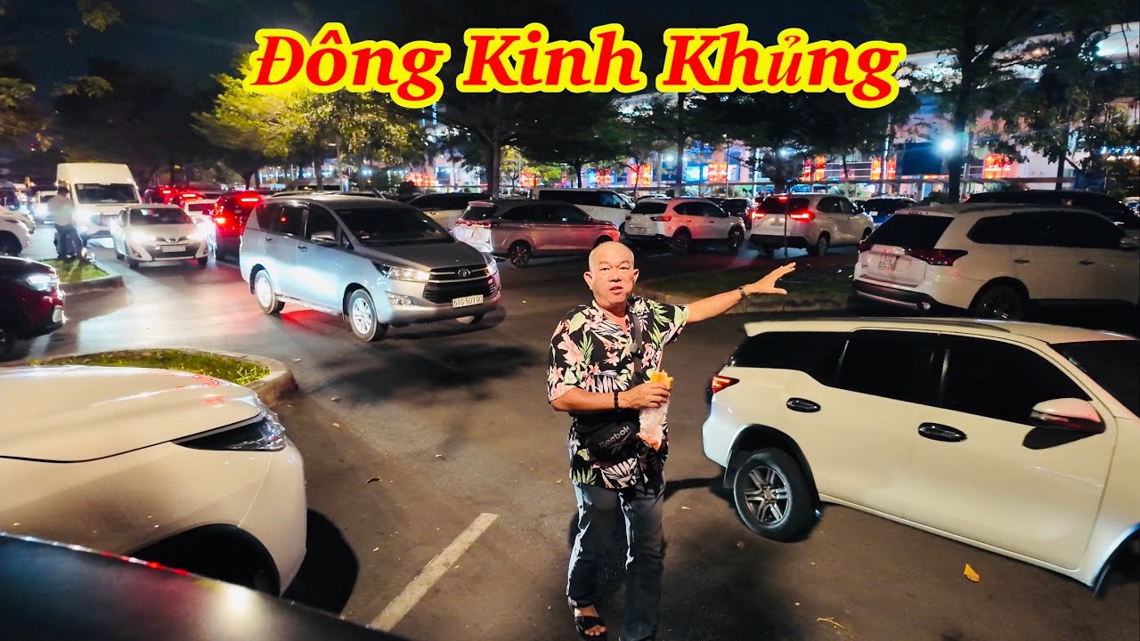 ĐẦU NĂM ĐI ĐÓN VIỆT KIỀU phải nói là Đông Kinh Khủng không chỗ đỗ xe 