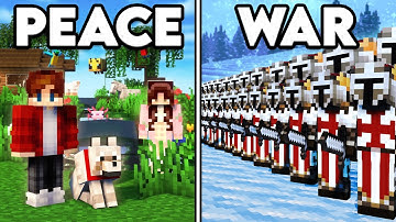 1000 Players Build MASSIVE Civilization in Minecraft