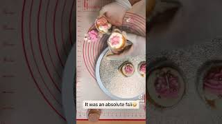 Cupcake disaster while filming🫣 #shorts #cupcakes #cakedecorating #fails Wealth