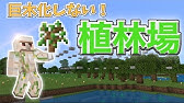 マイクラ 巨木化しない 植林場の作り方 12 マインクラフト Youtube