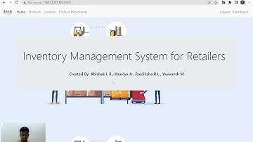 Demonstration Video - IBM Nalaiyathiran - Inventory Management System for Retailers